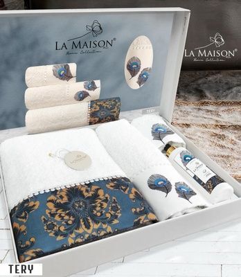Набір рушників з ароматом La Maison Tery (3шт)