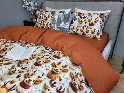 Постельное белье хлопок Комфорт Текстиль Олені Санти, cotton 5D