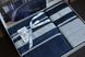 Постільна білизна сатин -страйп First Choice Artwel Navy blue 2