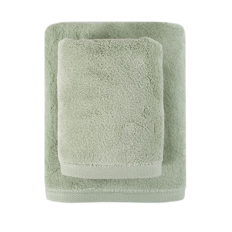 Махровое полотенце Lotus Home Hotel Premium &mdash; Microcotton, Sage Green