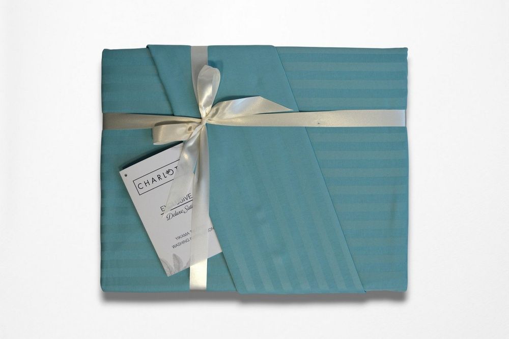 Постільна білизна Charlotte Stripe Satin Yesili