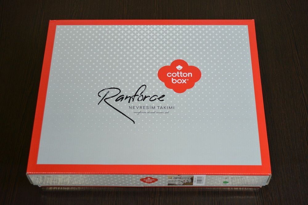 Постільна білизна Cotton Box Ranforce Holly Gri