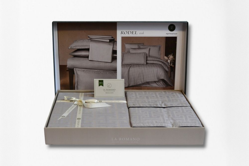 Постільна білизна жаккард La Romano Premium Rodel Ash