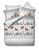 Постільна білизна Cotton Box Ranforce Holly Gri