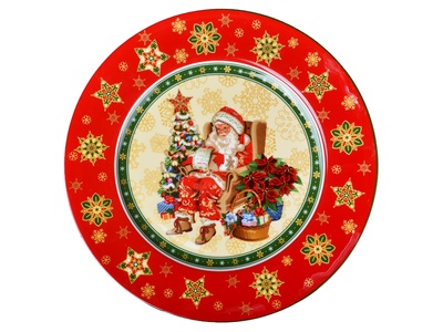 Новогодняя тарелка Lefard "Christmas Collection" 26см.