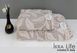 Набір рушників Ikra Life April pudra, Пудра, 2пр (50х90+70х140) см, Набір