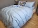 Простирадло варена бавовна Комфорт Текстиль Sky Blue, Washed Cotton W1281 3