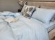 Простирадло варена бавовна Комфорт Текстиль Sky Blue, Washed Cotton W1281 5