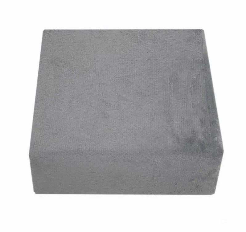 Простынь махровая на резинке Maison Dor Velure grey