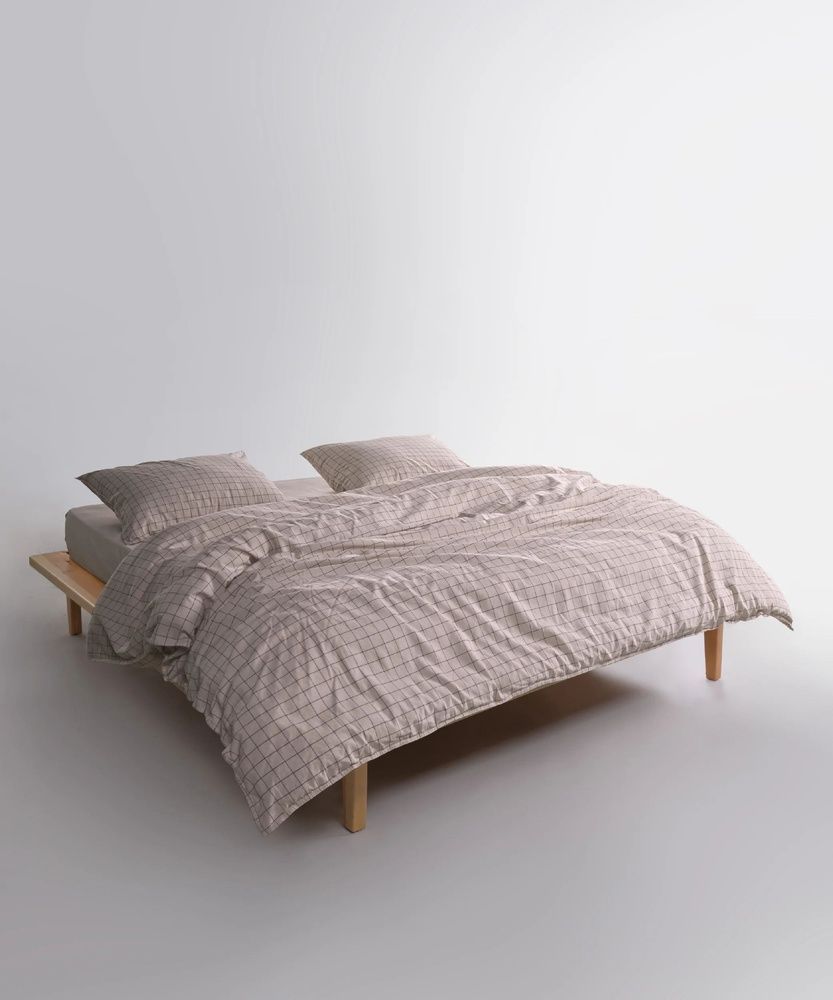Постельное белье вареный хлопок Limasso Inara Oxford Tan