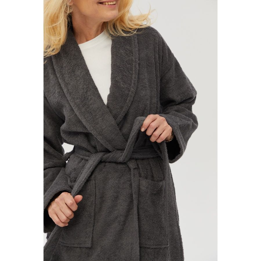Халат махровый unisex Lotus Home - Basic New Line