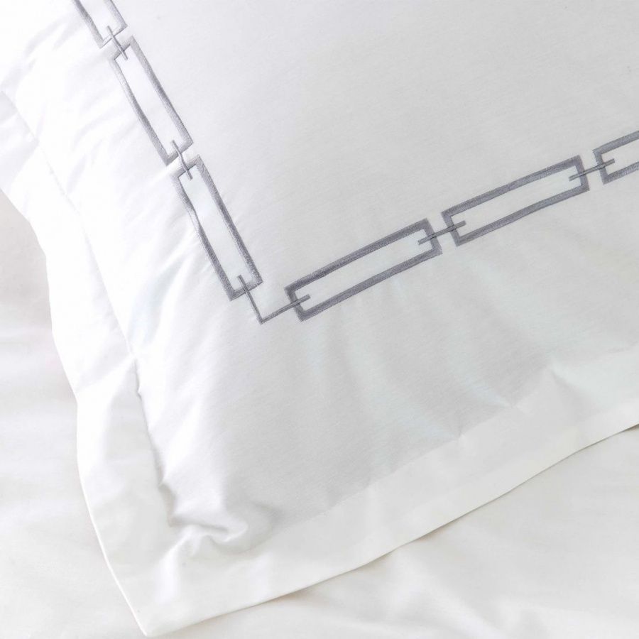 Постельное белье Karaca Home - White Colletion Oriane gri серый