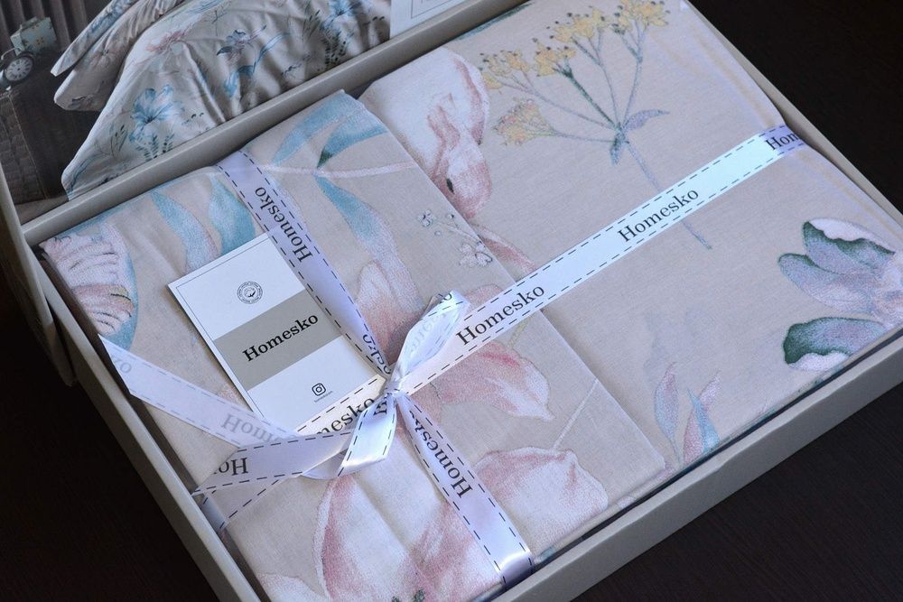 Постельное белье ранфорс First Choice Ranforse Amaris Beige
