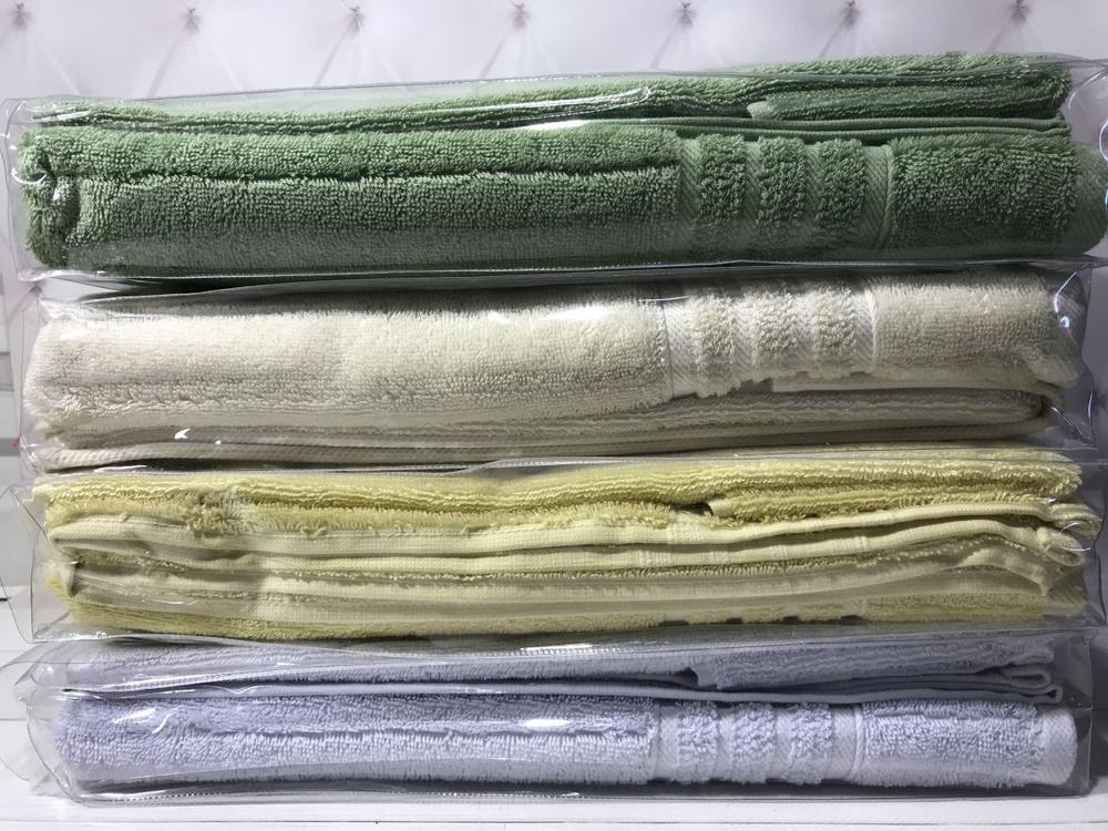 Набор полотенец Soft Cotton Aria green