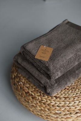 Рушник махровий єгипетська бавовна AQUANOVA London Ash