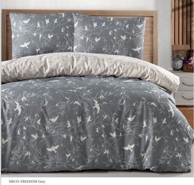 Постільна білизна ранфорс делюкс First Choice Freedom Grey