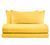 Італійська постільна білизна льон Biancoperla Niagara Gold