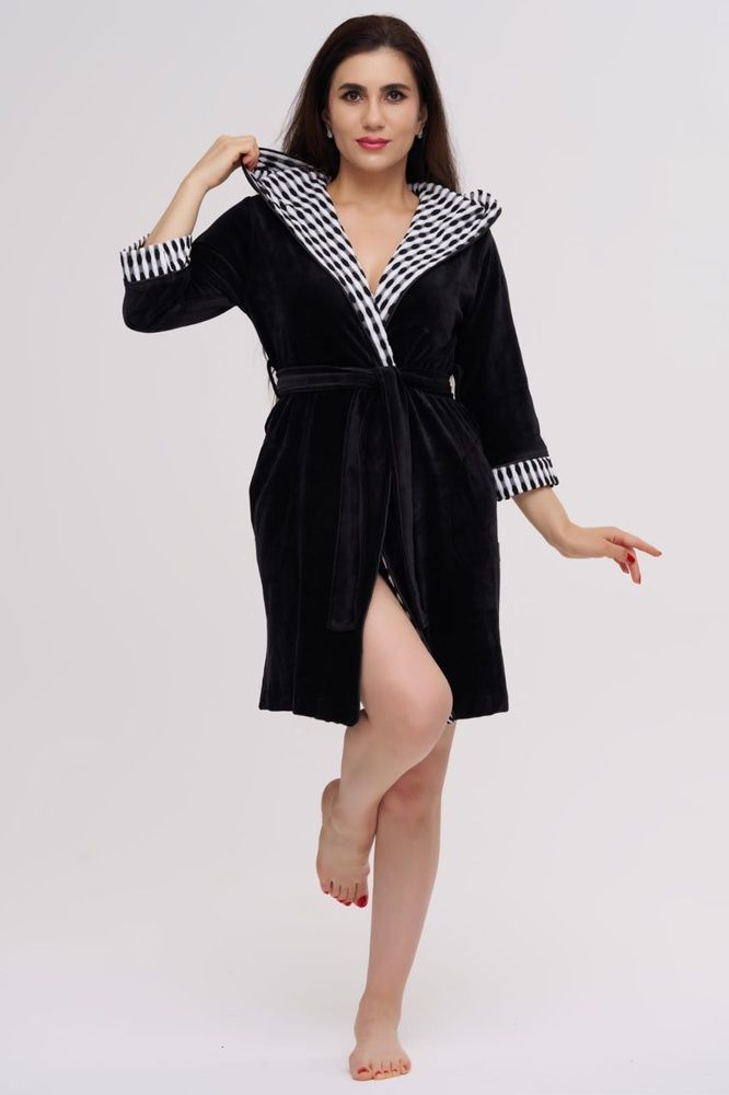 Халат жіночий Nusa NS 0527 Black