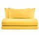 Італійська постільна білизна льон Biancoperla Niagara Gold 1