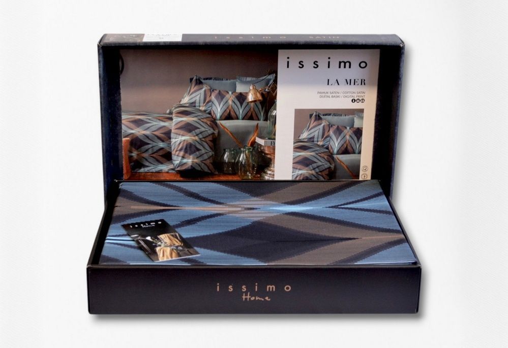 Постільна білизна сатин люкс Issimo Home La Mer