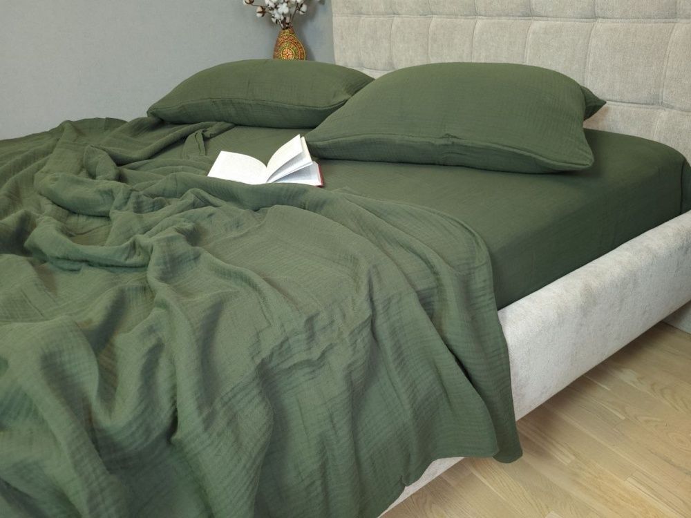 Постельное белье муслин Комфорт Текстиль WOODLAND, MUSLIN