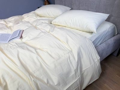Постельное белье вареный хлопок Комфорт Текстиль Pastel Yellow, Washed Cotton W1381