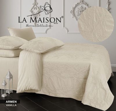 Постельное белье вареный хлопок с вышивкой La Maison Armen Vanilla