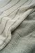 Покривало муслінове Saheser Striped mint, Мятный, Евро, 230х250 см