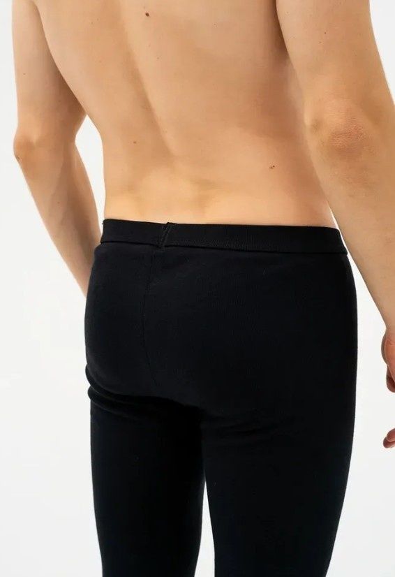 Кальсоны с начесом  Cornette DRAWERS THERMO мужские, Черный, M