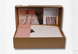 Постільна білизна з пледом Issimo Ranforse 220 х 240 см Summerpunch Blush 5