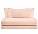 Італійська постільна білизна льон Biancoperla Niagara Rosa Conchiglia 1