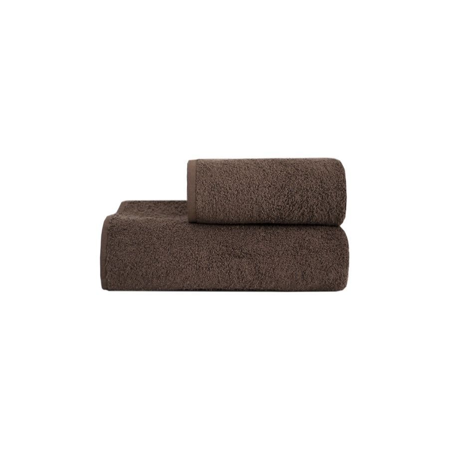 Полотенце Lotus Home Отель - Hotel Basic (16/1) 500 г/м&sup2; коричневый, Шоколадный, 90х150 см, Сауна