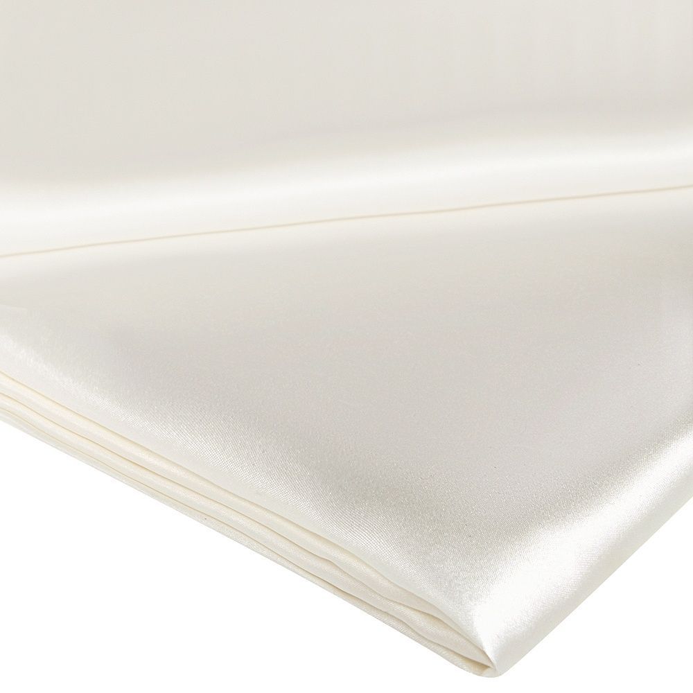 Шовкова постільна білизна Gingerlily Plain Ivory