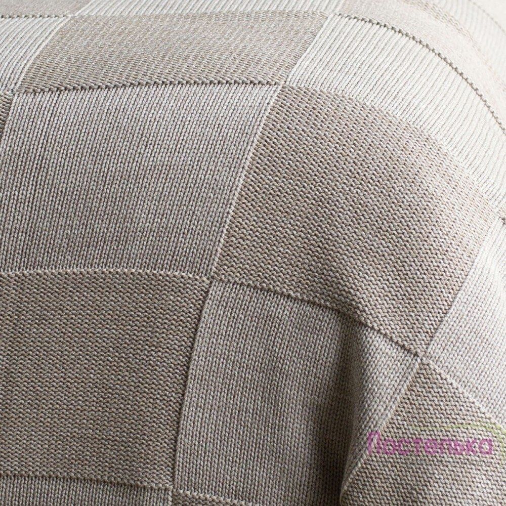 В'язаний плед - покривало Betires ASPEN BEIGE