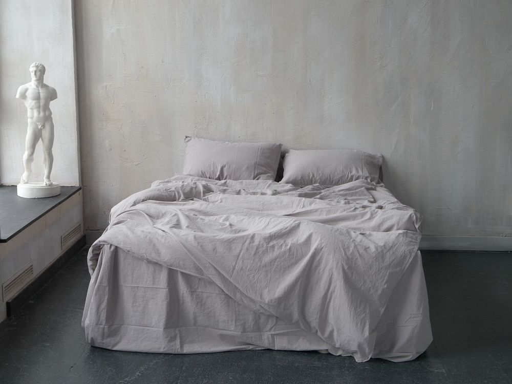 Постільна білизна варена бавовна Limasso Opal Grey Standart