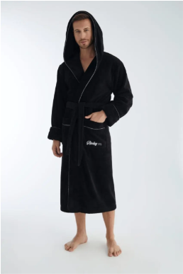Халат чоловічий Nusa 1320 black