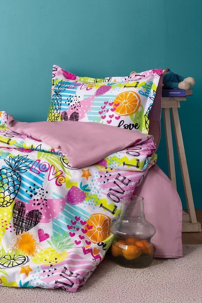 Постельное белье сатин Issimo Home Digital  Lemonade