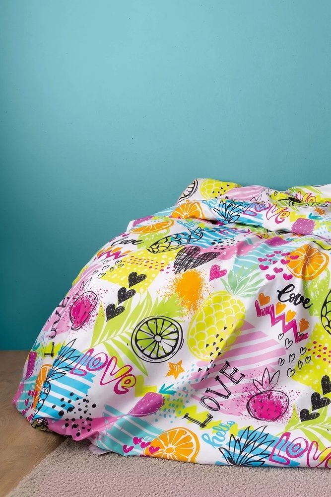 Постельное белье сатин Issimo Home Digital  Lemonade