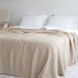В'язаний плед LaModno WoolCotton Balance Beige 8