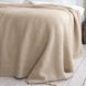 В'язаний плед LaModno WoolCotton Balance Beige 6