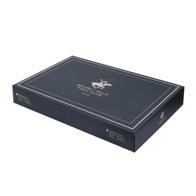 Постельное белье Beverly Hills Polo Club ранфорс - BHPC 014 Blue