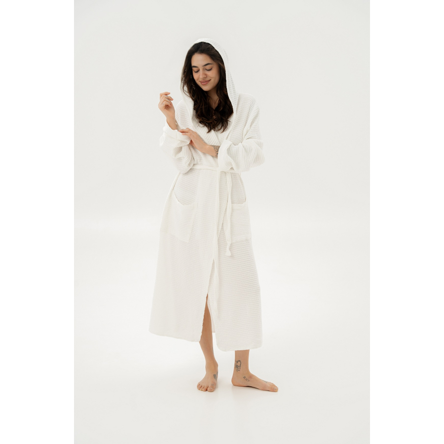 Халат Lotus Home - Rius off white