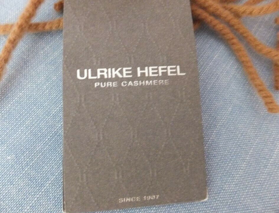 Кашеміровий плед Hefel (dark camel)