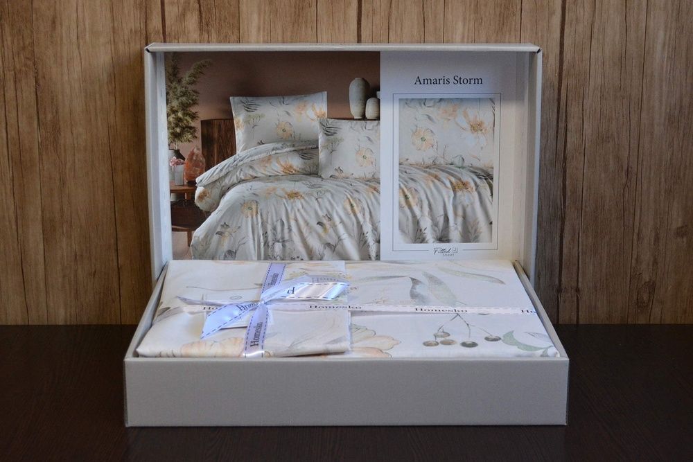 Постільна білизна ранфорс First Choice Ranforse Amaris Storm