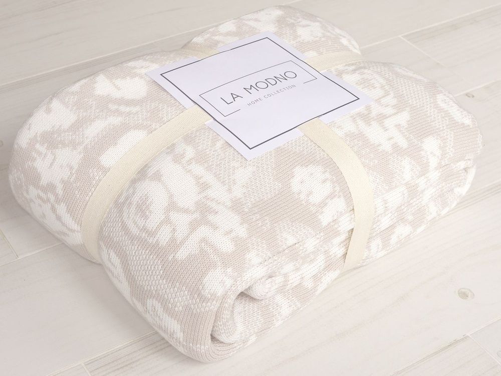 Покривало LA MODNO ROSE Beige-Ecru