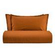 Італійська постільна білизна льон Biancoperla Niagara Coccio, Цегляний, 50х70см (2шт), Євро, 200х220 см, 270х280 см