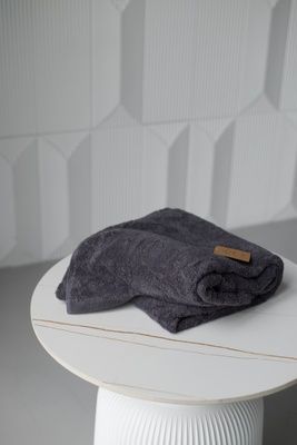 Рушник махровий єгипетська бавовна AQUANOVA London Graphite