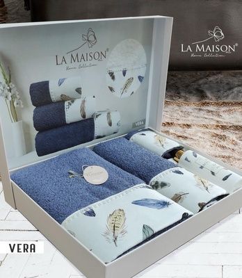 Набір рушників з ароматом La Maison Vera Mavi (3шт)