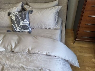 Постільна білизна преміум сатин Комфорт Текстиль JACQUARD, TIARA GREY