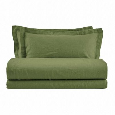 Італійська постільна білизна льон Biancoperla Hamilton Bosco